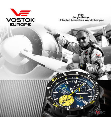 Ceas Vostok - Europe Jurgis Kairys Grand Chrono Titanium