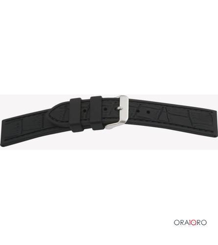 Curea Bear Uhrband Silicon Croco Optik